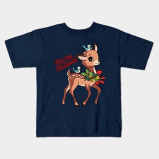 Little Reindeer Kids T-Shirt